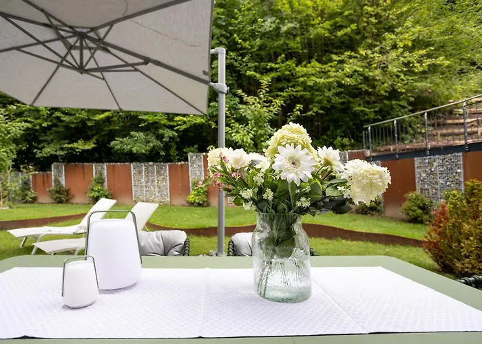 Beatrice - Inseltraum Mit Grossem Garten Und Strandkorb Am Apartment