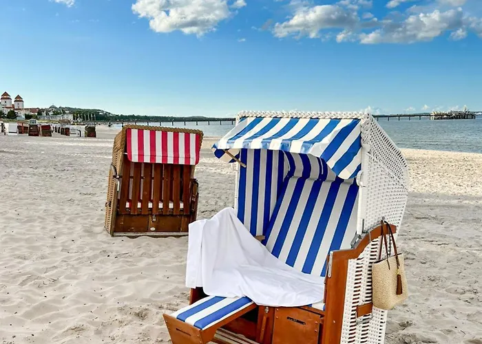 Apartamento Beatrice - Inseltraum Mit Grossem Garten Und Strandkorb Am Binz