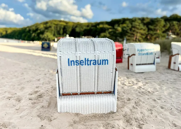 Beatrice - Inseltraum Mit Grossem Garten Und Strandkorb Am Apartment